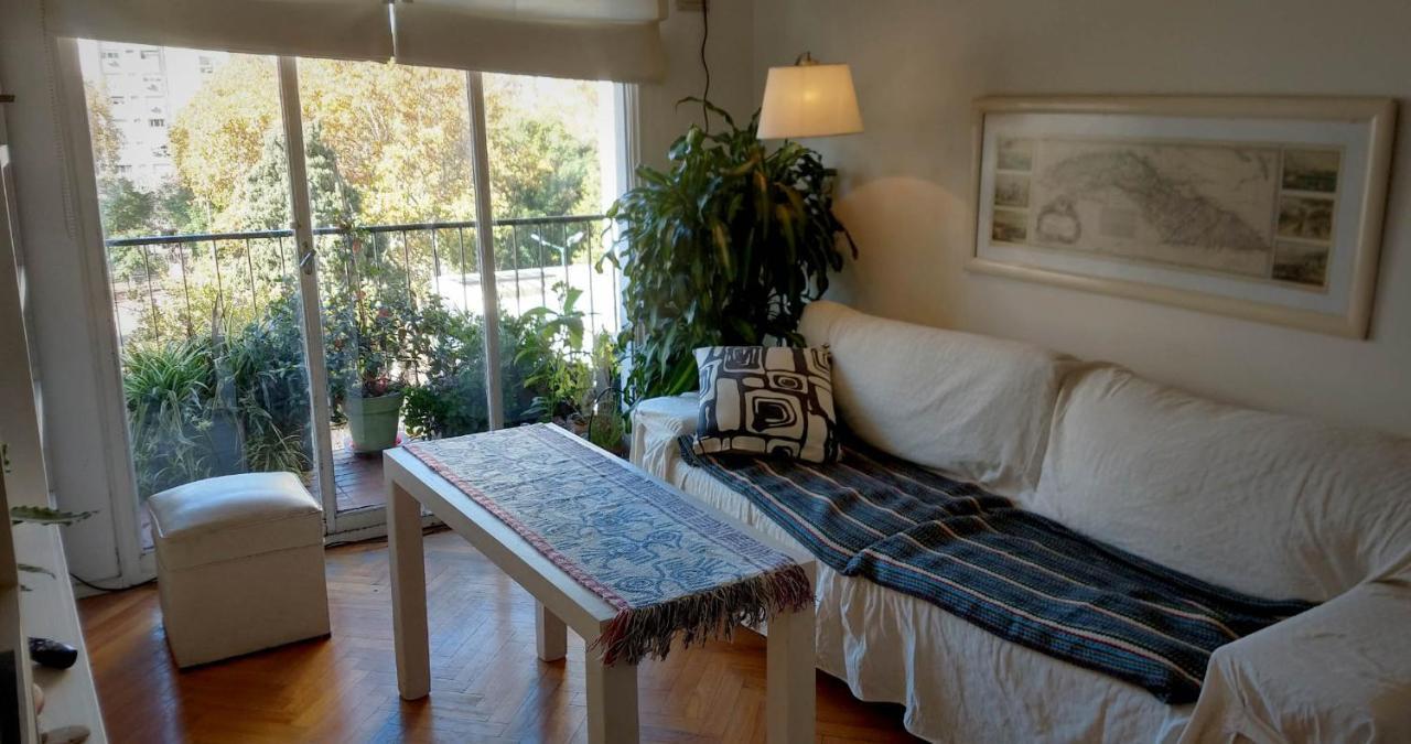 Depto 2 Ambientes Muy Luminoso Con Wifi Y Vista A La Plaza Apartment Buenos Aires Exterior foto
